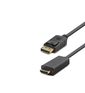 Dısplay To HDMI Kablo 4K 30Hz 1.8M Siyah HDX7796