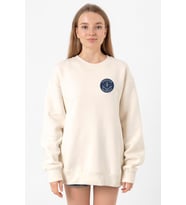 Gen V Godolkin University Emblem Ekru Kadın 2ip Sweatshirt