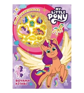 My Little Pony - Star Simli Çıkartmalı Boyama Kitabı