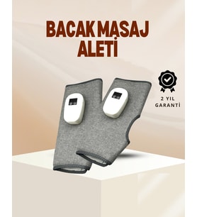 Kablosuz Isıtmalı Baldır Masaj Aleti – 3 Ha Basınçlı, Titreşimli ve Sıcak Kompres Fonksiyonlu