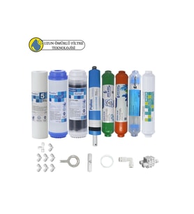 Purefer Açık kasa çift karbonlu Sertifikalı 8li Pallas mebran  mineral+alkalili+detox