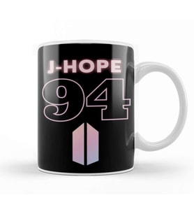 Bts Jhope 94 Logo Kupa Bardak Porselen