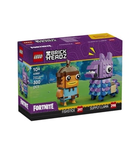 LEGO 40881 Brickheadz Fortnite Mühimmat Laması ve Japon Balığı Figürleri