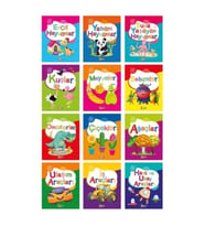 Küçük Kaşifin Boyama Kitabı (12 Kitap Takım)