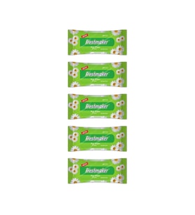 Freshmaker Islak Cep Mendil - Alkolsüz ve pH Dengelenmiş - Çiçeksi Kokular - 15 Adetlik 5 Paket