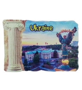 Ukrayna Temalı Sütun Magnet (Karışık)