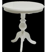 Fiskos 13599 Baba ayak Model Ihlamur ayak MDF tabla Demonte HAM El yapım 13599 (Beyaz)