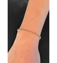 14 Ayar Altın Doch Bileklik 3.50 mm (Rose)