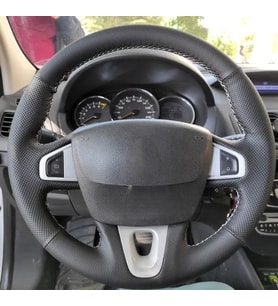 Megane 3 Araca Özel Direksiyon Kılıfı Derisi Olan Araçlara Uyumludur