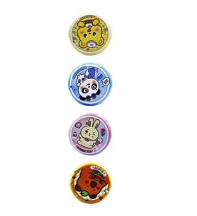 MİKRO MK-7421 KAPAKLI HAPPY METAL ÇİFT DELİKLİ HAZNELİ KALEMTIRAŞ -TEKLİ