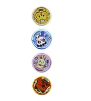 MİKRO MK-7421 KAPAKLI HAPPY METAL ÇİFT DELİKLİ HAZNELİ KALEMTIRAŞ -TEKLİ