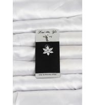 316L Cerrahi Çelik Lotus Model Göbek Piercing