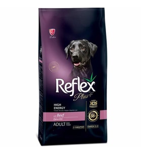 Reflex Plus Biftekli High Energy Köpek Maması 3 Kg