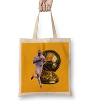 Karim Benzema -BAllon d'or -The Best Player İn The World 2022 Bez Çanta Uzun Saplı