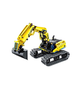 3in1 Uzaktan Kumandalı Ekskavatör & Robot 430 Parça (Çok Renkli)