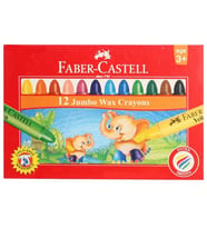 FABER CASTELL SÜPER YIKANABİLİR MUM BOYA 12 RENK