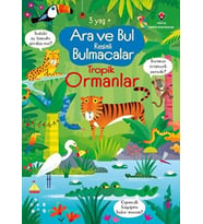 Ara ve Bul Resimli Bulmacalar Tropik Ormanlar