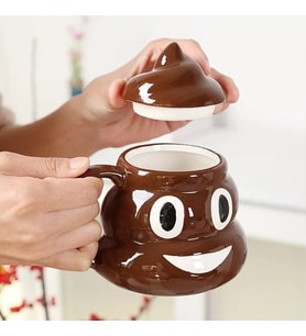 Poo Temalı Kupa Bardak