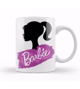 Barbie Çocuklara Hediye Kupa Bardak Porselen
