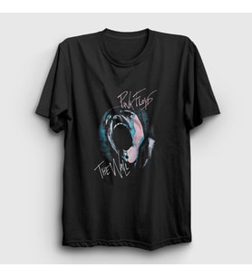 Presmono Unisex Siyah The Wall V2 Pink Floyd T-Shirt 355195tt
