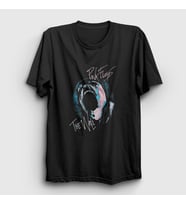 Presmono Unisex Siyah The Wall V2 Pink Floyd T-Shirt 355195tt