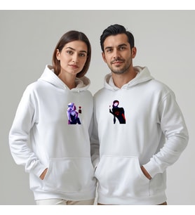 Sevgililer Günü Özel Kombin, 2 Ürün Kapüşonlu Hoodie Sweatshirt