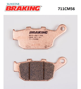 SİNTERLİ ARKA FREN BALATASI / YAMAHA / XJ6 / DIVERSION F / 600cc / ARKA  / 2009-