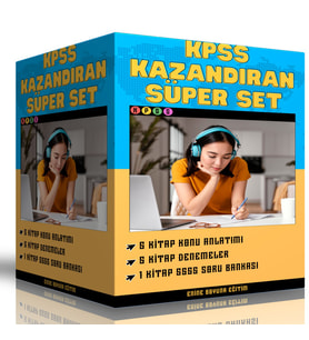 KPSS Kazandıran Süper Set (11 Süper Kitap)