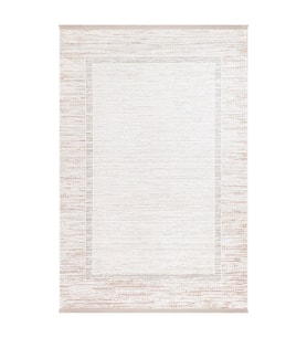 İpek Mekik Halı Safarin 7741 A Modern Halı (Krem)
