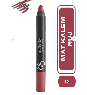 Golden Rose Matte Lipstick  Crayon No:13