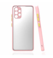 Samsung Galaxy A32 4G Uyumlu Kılıf Zore Hux Kapak (Pembe)
