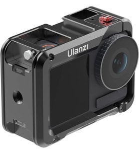 OA-14 Osmo Action 3 4 ve 5 Pro Uyumlu Metal Aksiyon Kamera Kafesi - 3204A