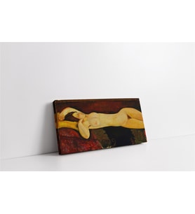 Uzanan Nü Modigliani Kanvas Tablo