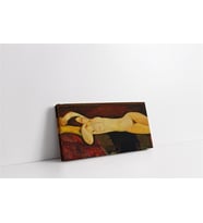 Uzanan Nü Modigliani Kanvas Tablo