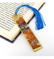 Vincent Van Gogh Buğday Tarlası ve Kargalar Metal Ayraç Kitap Ayracı AY078