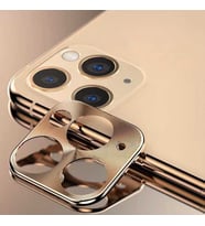 Apple iPhone 11 Pro Uyumlu Zore Metal Kamera Koruyucu (Kırmızı)