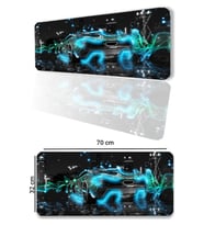 SonicTouch Mclaren P1 Fantasy Fütüristik Kaymaz Gaming Oyuncu Dikişsiz Klavye Mouse Pad 32x70Cm