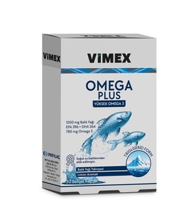 Vimex Omega Plus 30 Kapsül