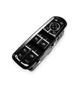 Porsche Panamera 2014-2016 Sol Cam Düğme Seti Şerit Takipli 7PP959858Q