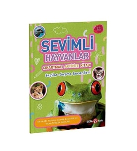 SEVİMLİ HAYVANLAR ÇIKARTMALI AKTİVİTE KİTABI