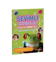 SEVİMLİ HAYVANLAR ÇIKARTMALI AKTİVİTE KİTABI