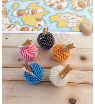 Mumelia Candles Örgü Sıcaklığı - Doğal Soya Dekoratif Mum - İkili, Küçük Boy