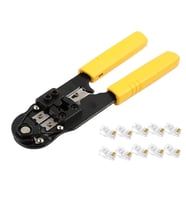 Powermaster Yk-210C Rj45 Cat6 Kablo Soket Sıkma Pensesi Ethernet İnternet Jack Soketi Sıkma Pense
