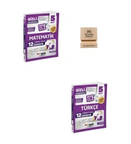 Gizli 5. Sınıf Matematik ve Türkçe 12'li Deneme-MEB Gibi Sordu + Telefon Standı