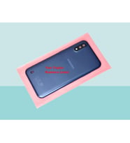 Tkgz - Samsung Galaxy A01 FULL KASA Arka Kapak Batarya Kapağı - MAVİ