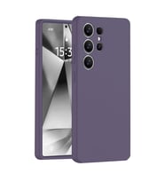 Galaxy S25 Kılıf Nano Içi Kadife Silikon - Mor