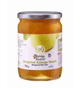 Antalya Reçelcisi Bergamot Kabuğu Reçeli 700g Klasik Seri