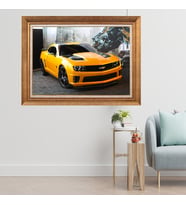 Altın Varaklı Çerçeveli Paspartulu  Tablo zv0741 (Gold)