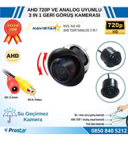 Ayarlanabilir Başlıklı AHD 720P ve Analog Pal Çevrilebilir Geri Görüş Kamerası