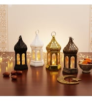 Ramazan Temalı Büyük Altıgen Kapalı Kubbe LED Lamba